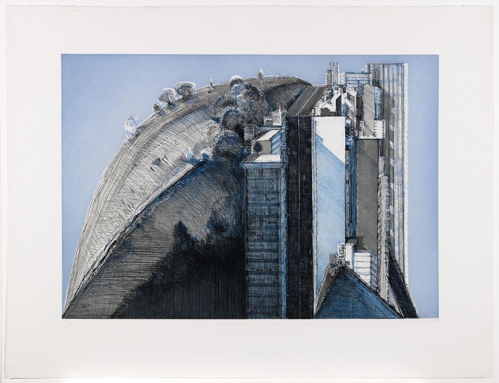 Thiebaud, Wayne, Dark Country, City, from the series Fantasies of San Francisco