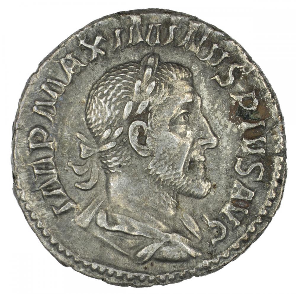 Roman, Denarius of Maximinus I