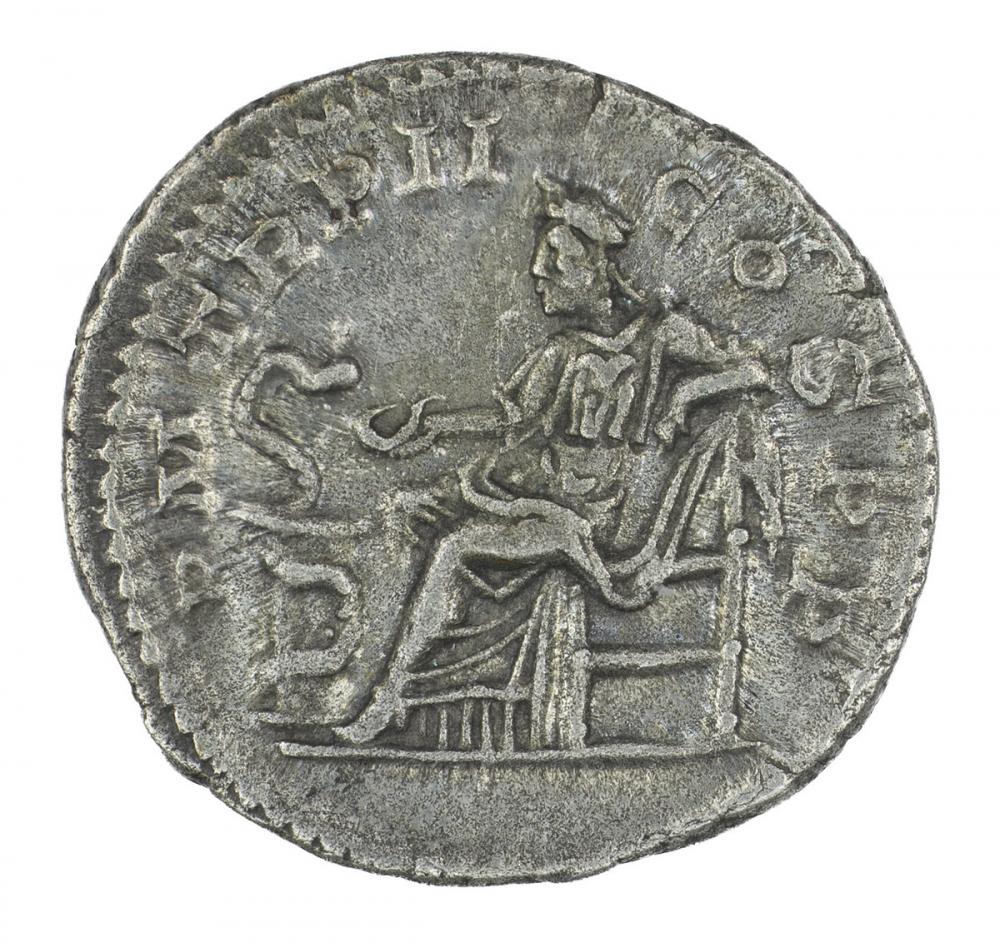 Roman, Denarius of Alexander Severus, rev. Roman, Denarius of Alexander Severus, rev.