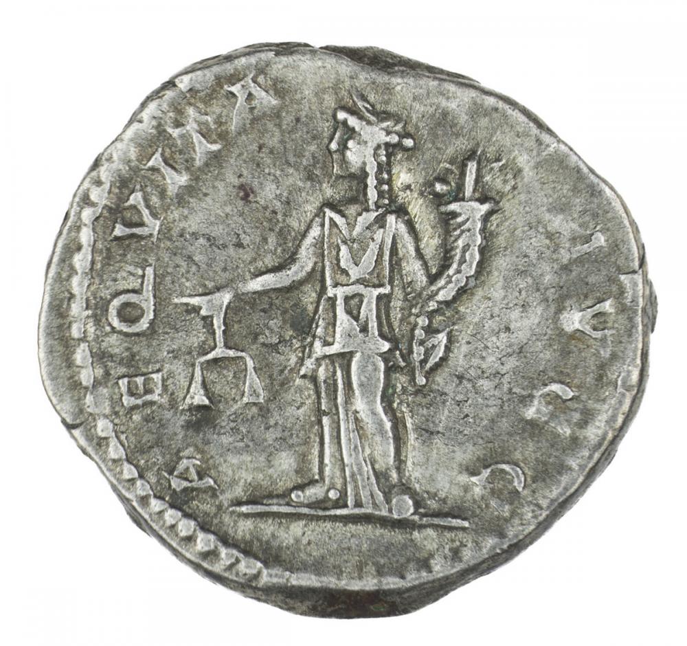 Roman, Denarius of Septimius Severus, verso Roman, Denarius of Septimius Severus, verso