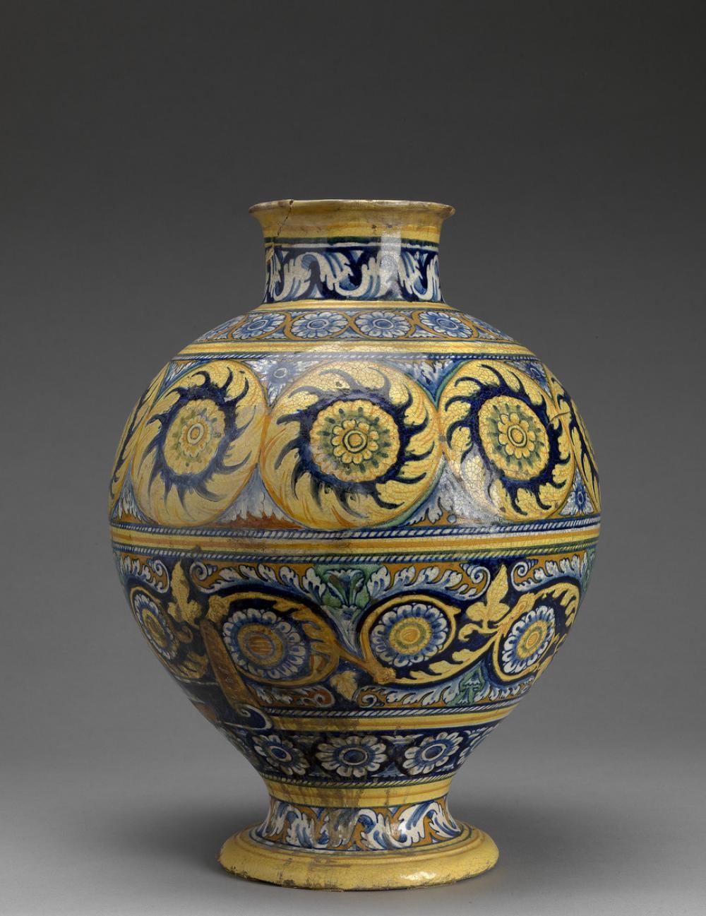 Italian, Globular jar Italian, Globular jar