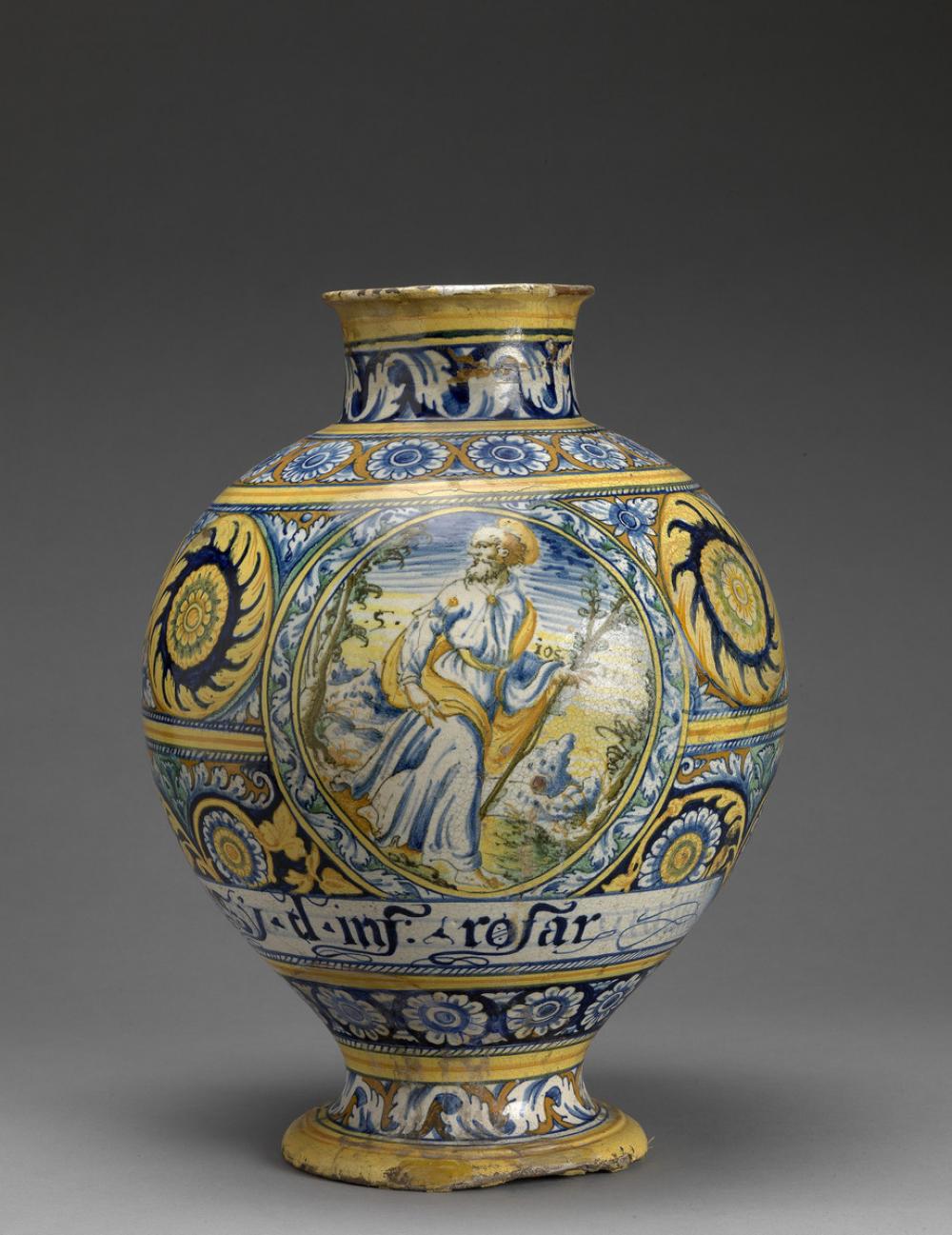Italian, Globular jar Italian, Globular jar