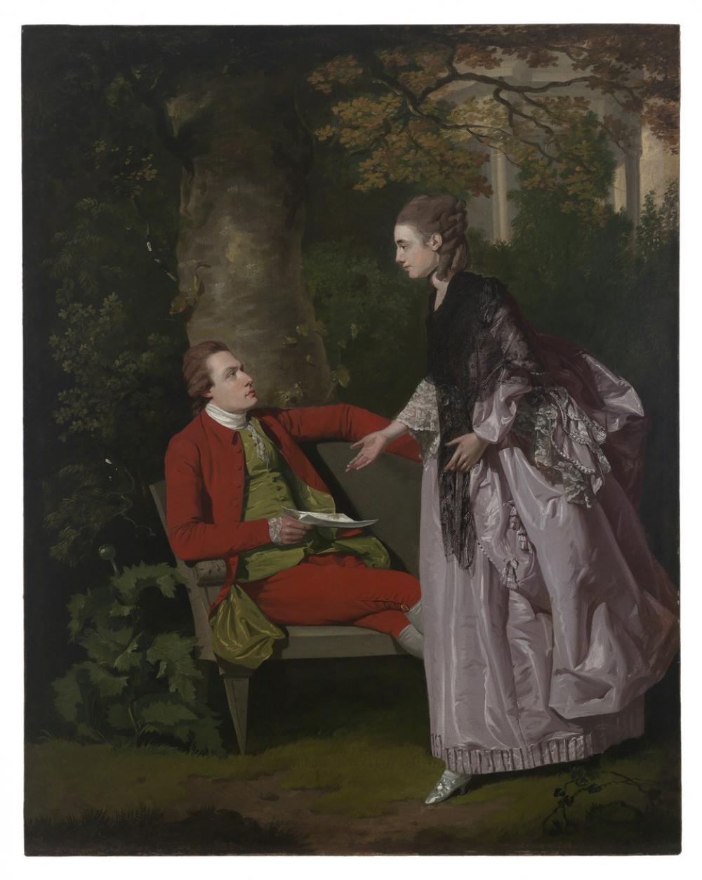 Wheatley, Francis, Willoughby Lacy and his Wife, Maria Wheatley, Francis, Willoughby Lacy and his Wife, Maria
