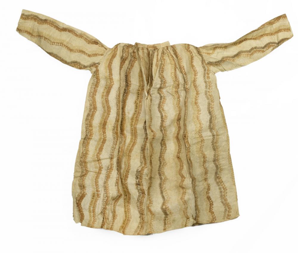 Polynesian, Bark cloth (kapa) shirt Polynesian, Bark cloth (kapa) shirt