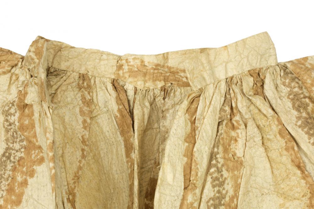 Polynesian, Bark cloth (kapa) shirt Polynesian, Bark cloth (kapa) shirt