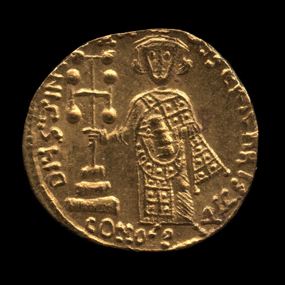 Byzantine (Minted under Justinian II), Solidus of Christ