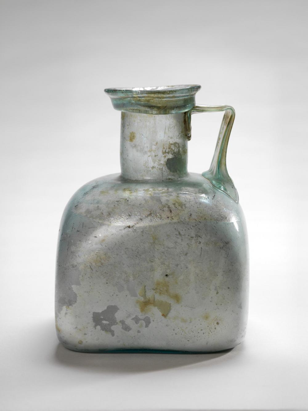 Roman, Square mold-blown bottle Roman, Square mold-blown bottle