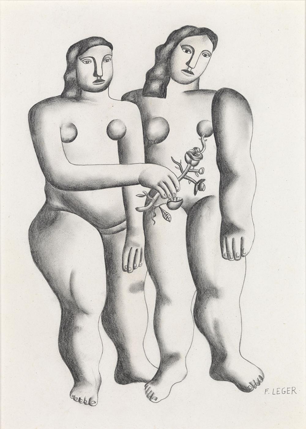 Leger, Fernand, Les deux soeurs [The Two Sisters]