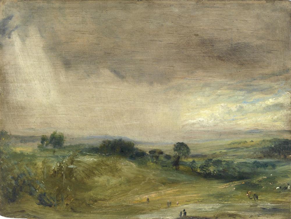 Constable, John, Hampstead Fields, Looking West, Afternoon 