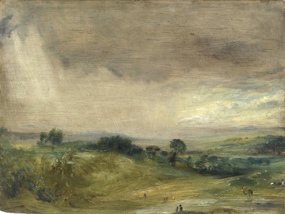 Constable, John, Hampstead Fields, Looking West, Afternoon Constable, John, Hampstead Fields, Looking West, Afternoon