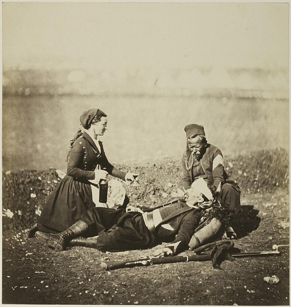 Fenton, Roger, Wounded Zouave Fenton, Roger, Wounded Zouave