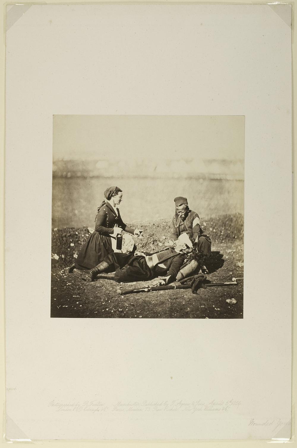 Fenton, Roger, Wounded Zouave Fenton, Roger, Wounded Zouave