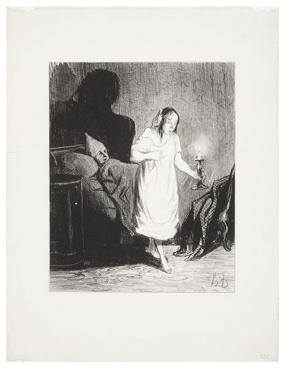 Daumier, Honore, Les Bas-Bleus: Dis donc, Bichette Daumier, Honore, Les Bas-Bleus: Dis donc, Bichette