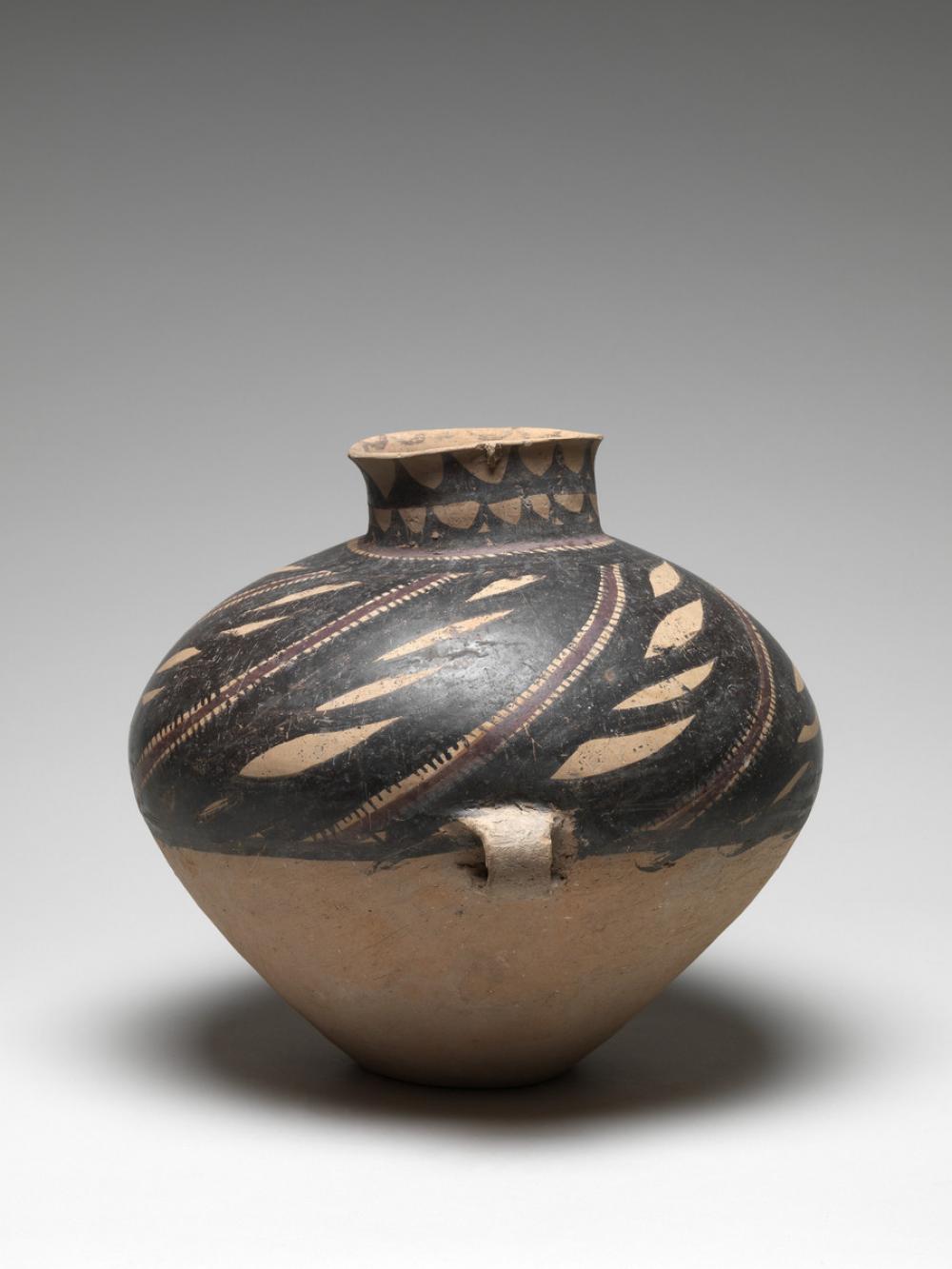 Chinese, Funerary storage jar