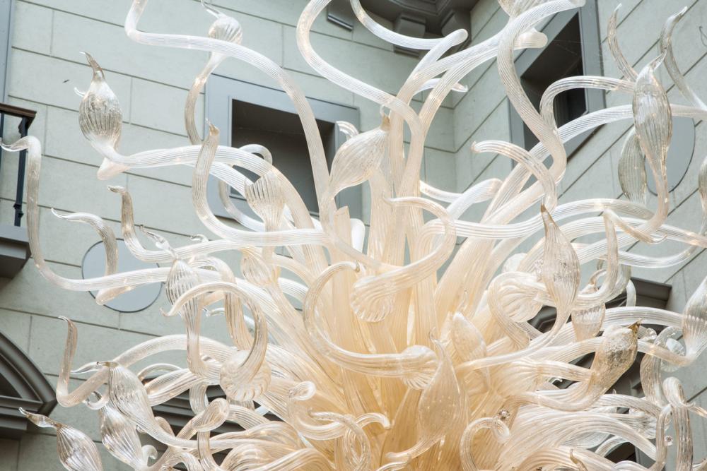 Chihuly, Dale, Clear and Gold Tower Chihuly, Dale, Clear and Gold Tower