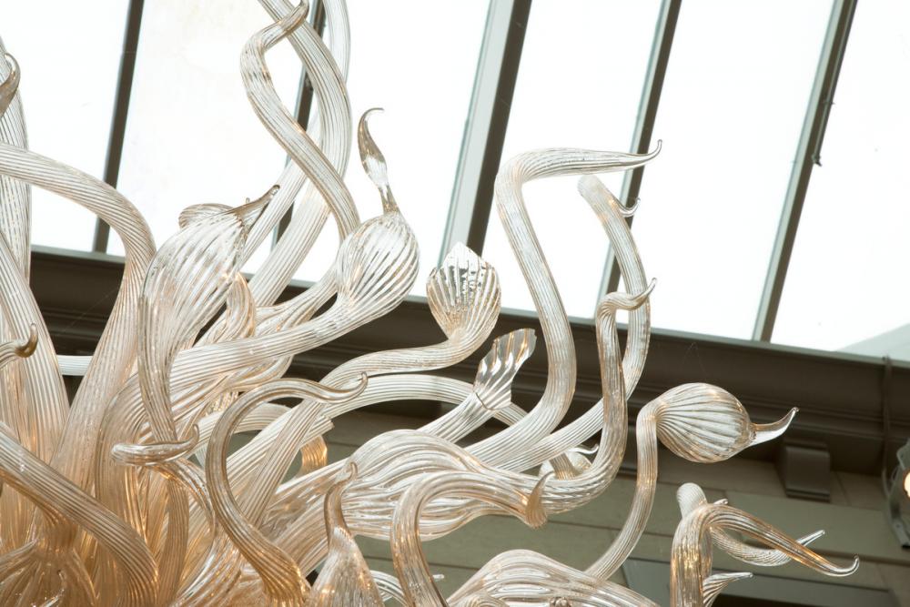 Chihuly, Dale, Clear and Gold Tower Chihuly, Dale, Clear and Gold Tower