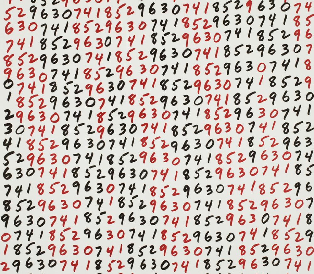 Mel Bochner (American, b. 1940), Endpapers from On Certainty (detail), 1991 Mel Bochner (American, b. 1940), Endpapers from On Certainty (detail), 1991