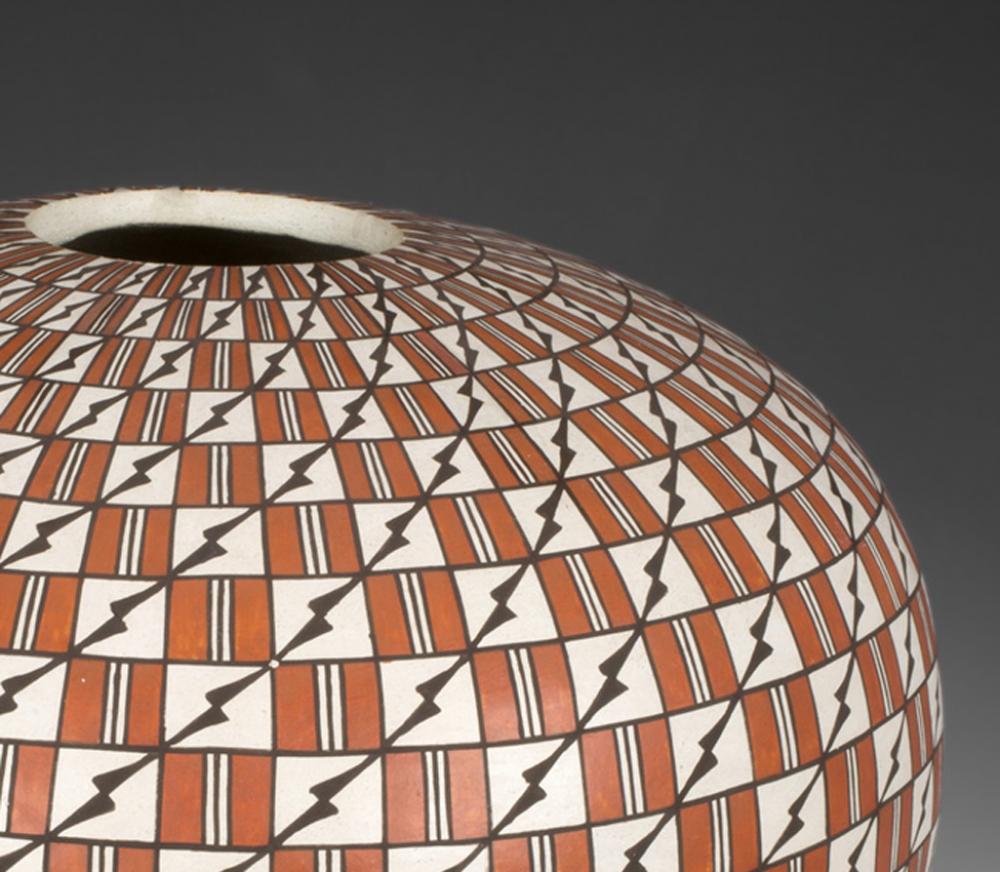 Grace Chino (Acoma Pueblo; American, 1929-1994), Seed pot, last quarter of the 20th century