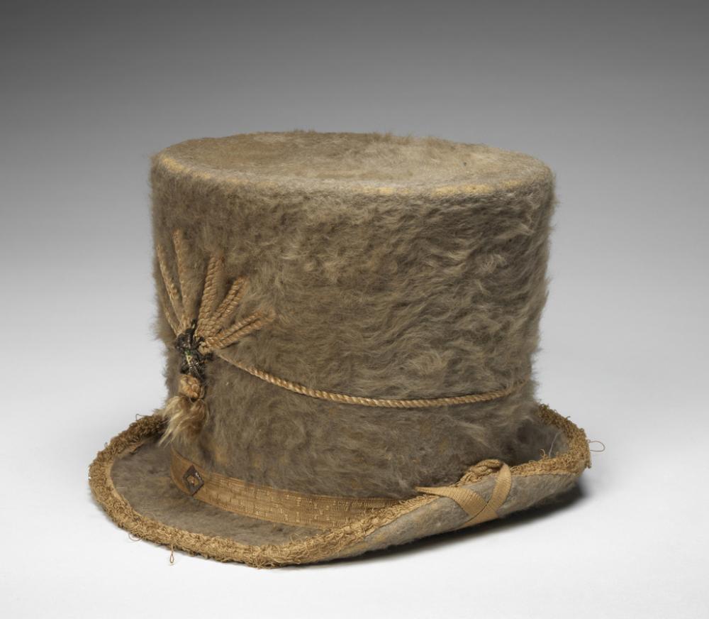 John M. Peck (American), Woman's Riding Hat, 1800-1825