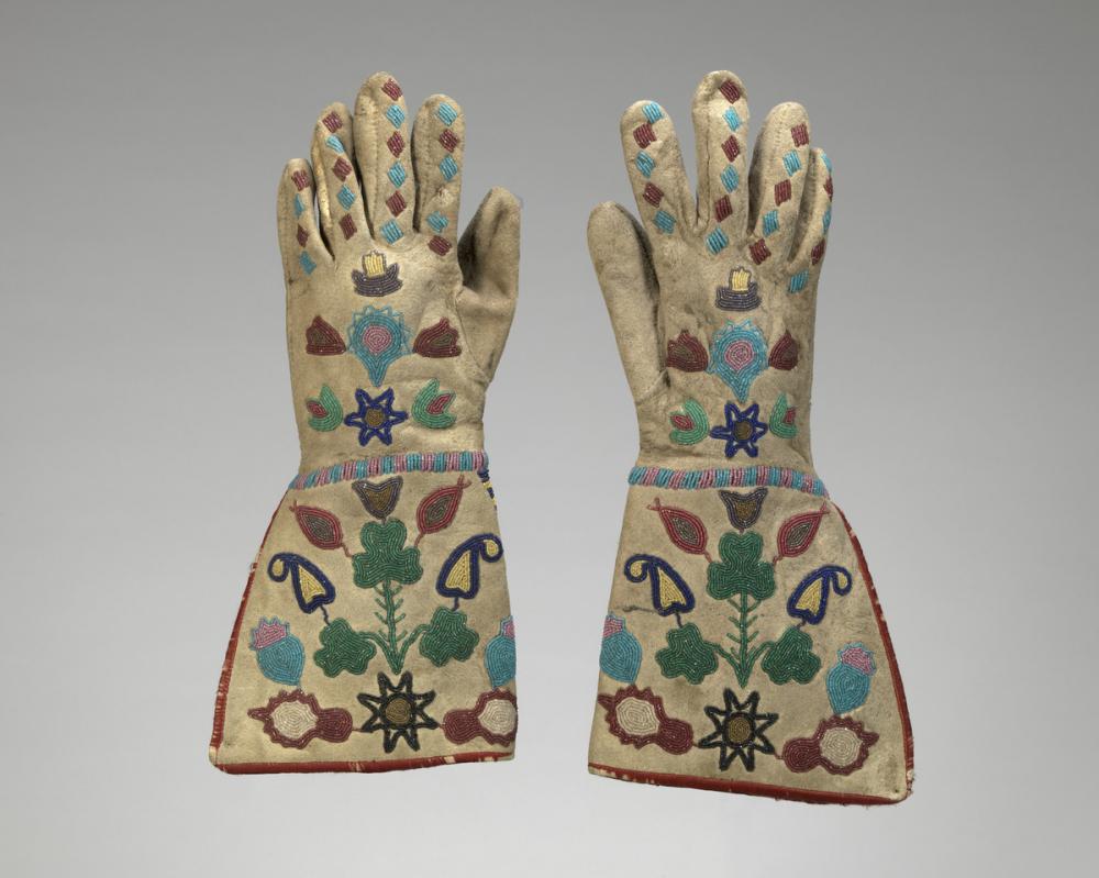 Sioux-Métis, Gauntlet gloves Sioux-Métis, Gauntlet gloves