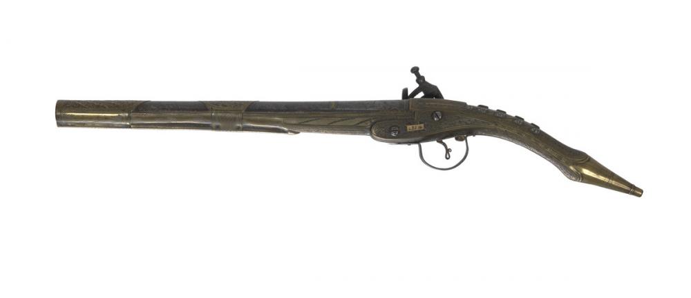 Albanian, Rat tail miquelet lock pistol Albanian, Rat tail miquelet lock pistol