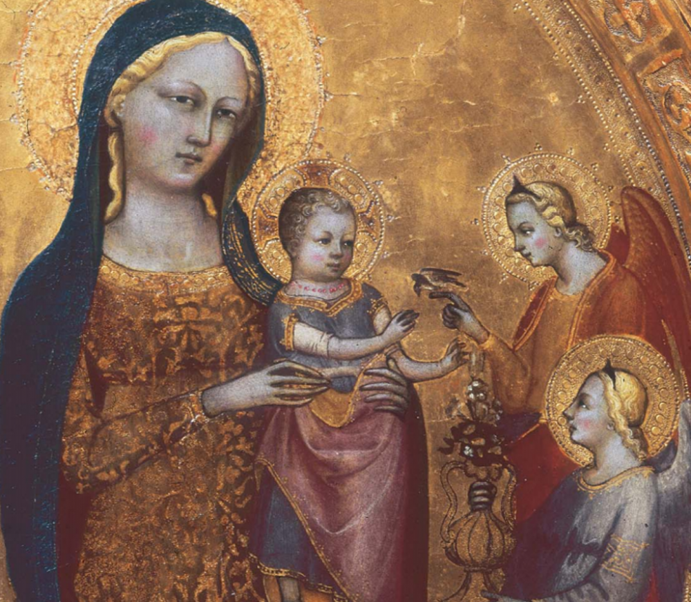 Lippo d’Andrea (Italian, Florentine, ca. 1370/71–1451) Virgin and Child Enthroned with Saints John the Baptist and Nicholas of Bari (detail) Lippo d’Andrea (Italian, Florentine, ca. 1370/71–1451) Virgin and Child Enthroned with Saints John the Baptist and Nicholas of Bari (detail)