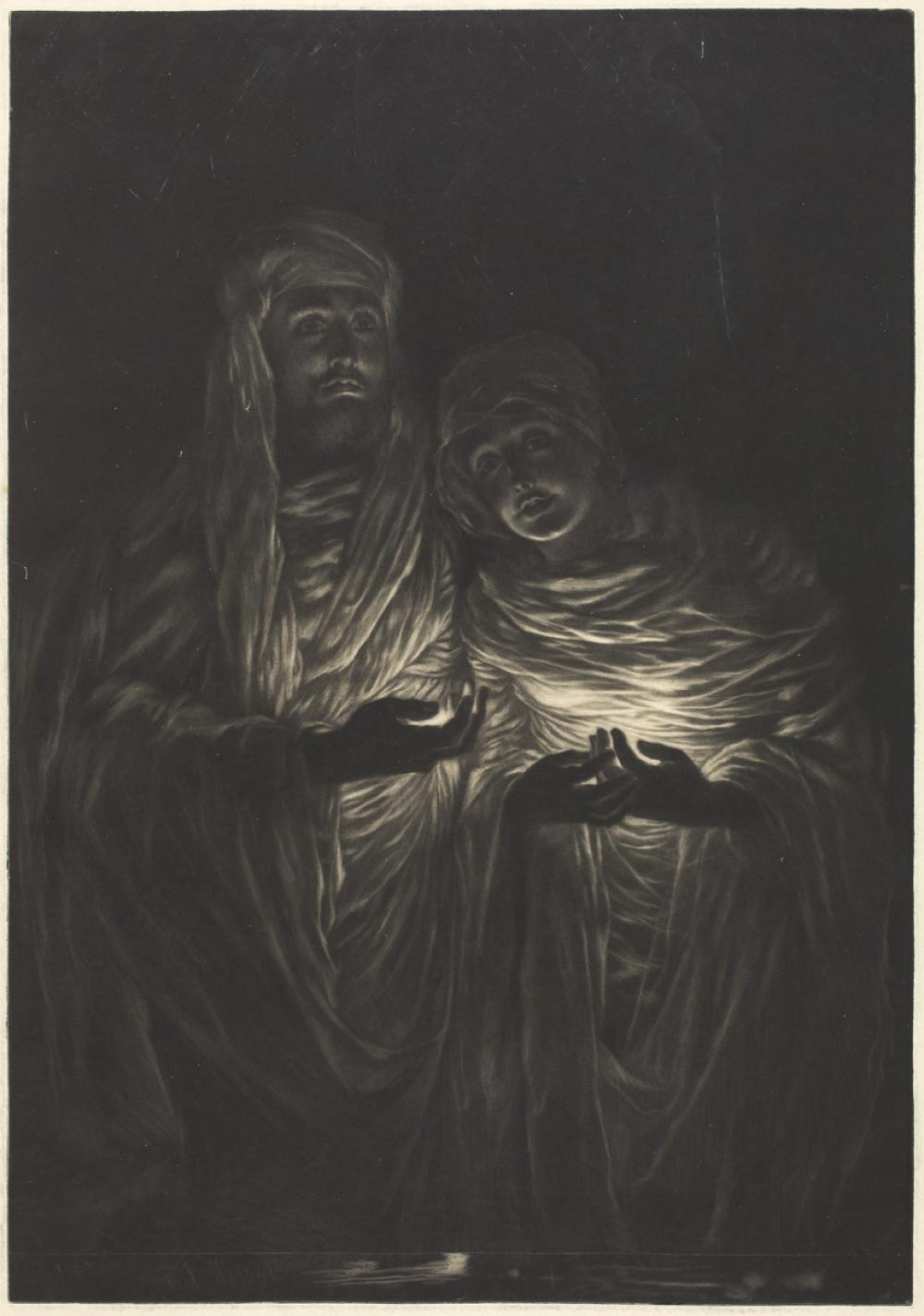 James Tissot (French, 1836-1902), L'apparition mediunimique, 1885 James Tissot (French, 1836-1902), L'apparition mediunimique, 1885