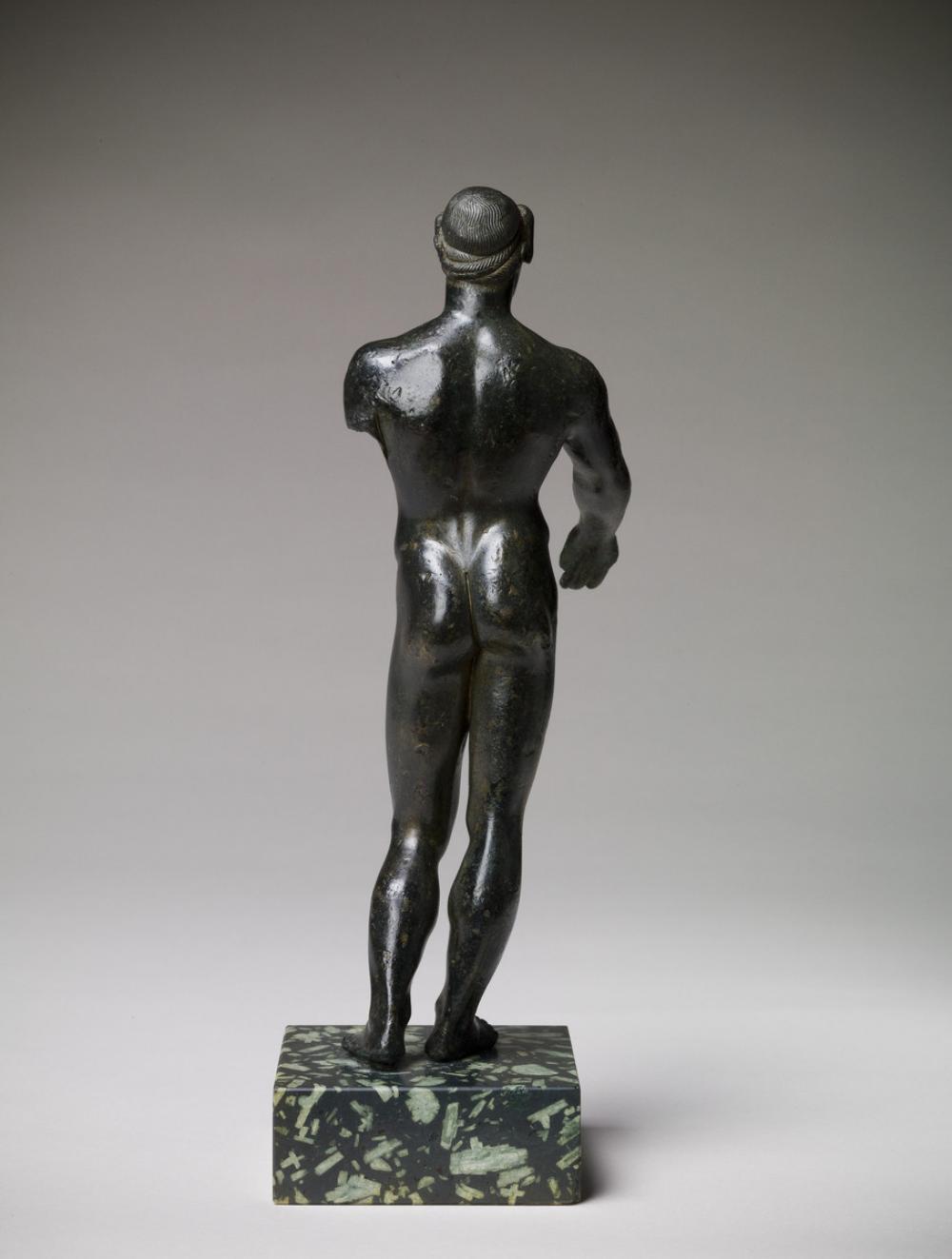 Maker Unknown (Greek), Statuette of a youth (probably Apollo), ca. 470 BCE Maker Unknown (Greek), Statuette of a youth (probably Apollo), ca. 470 BCE