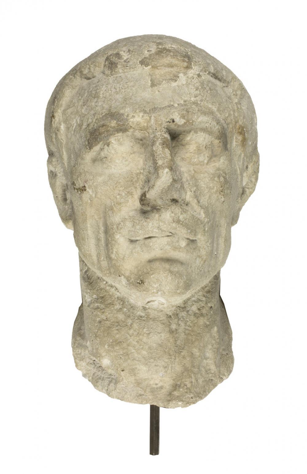 Maker Unknown (Roman), Head of a Man, 1st century BCE