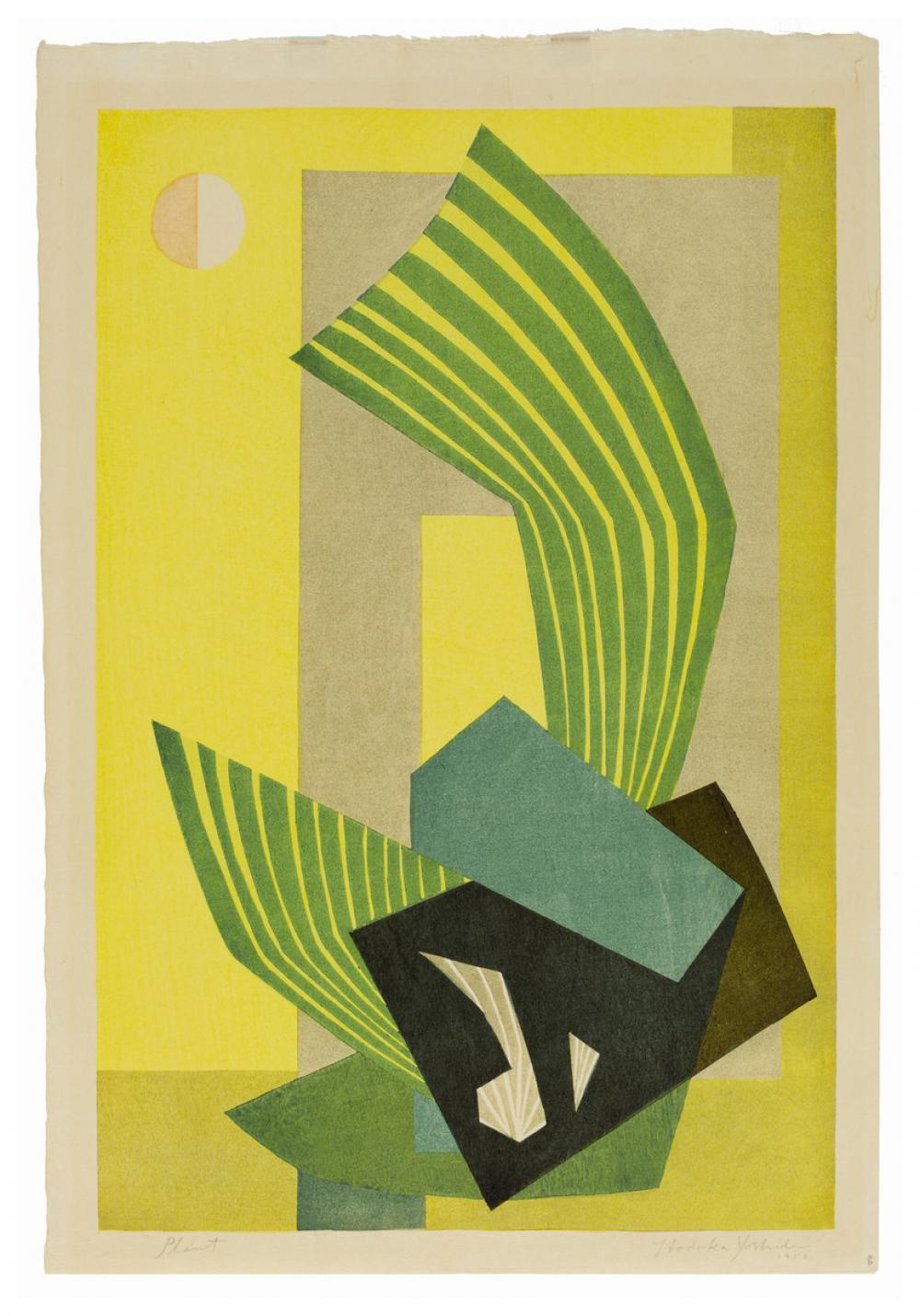 Yoshida Hodaka (Japanese, 1926-1995), Plant, 1952 Yoshida Hodaka (Japanese, 1926-1995), Plant, 1952