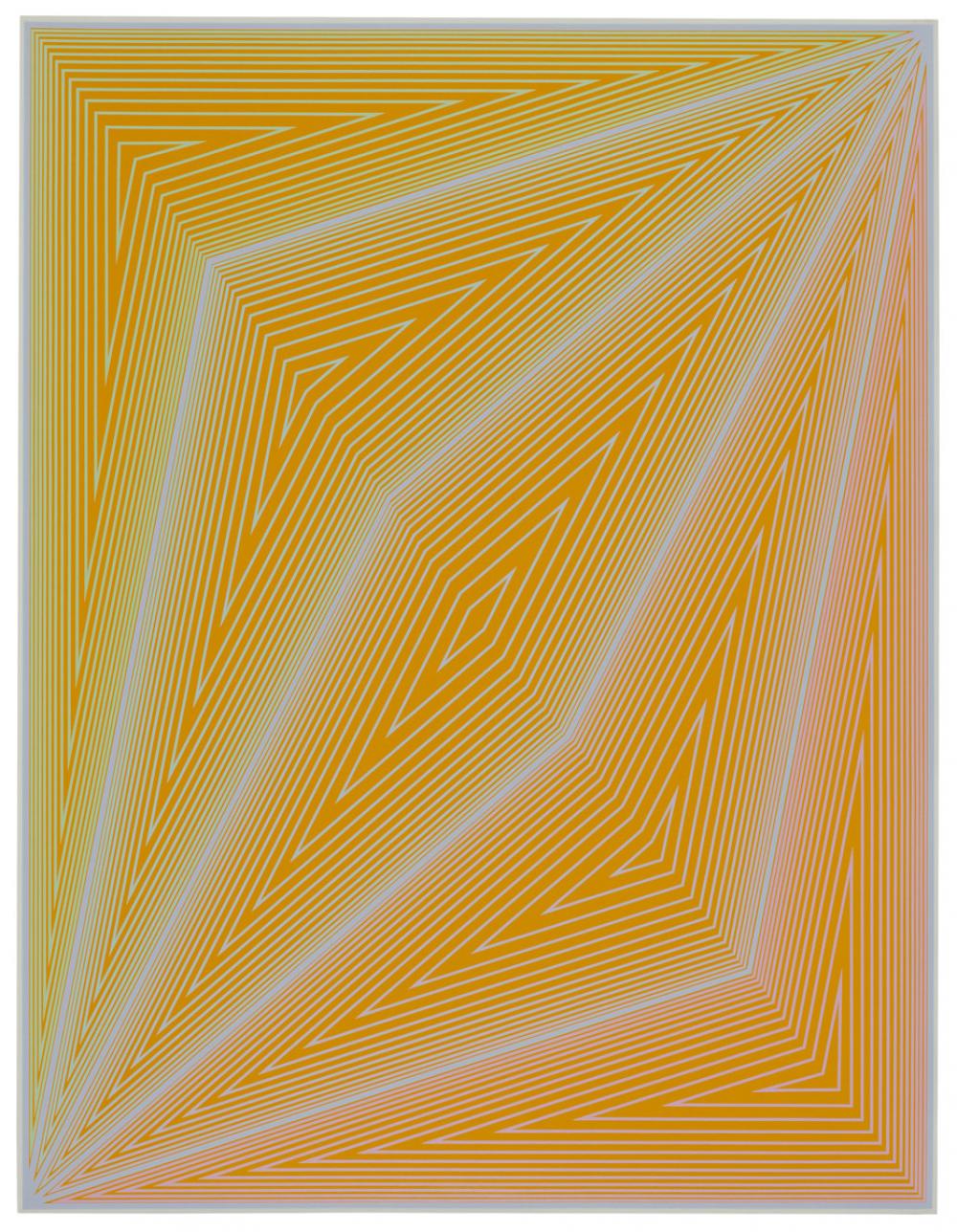 Richard Joseph Anuszkiewicz (American, b. 1930), The Inward Eye: #4 art Richard Joseph Anuszkiewicz (American, b. 1930), The Inward Eye: #4 art