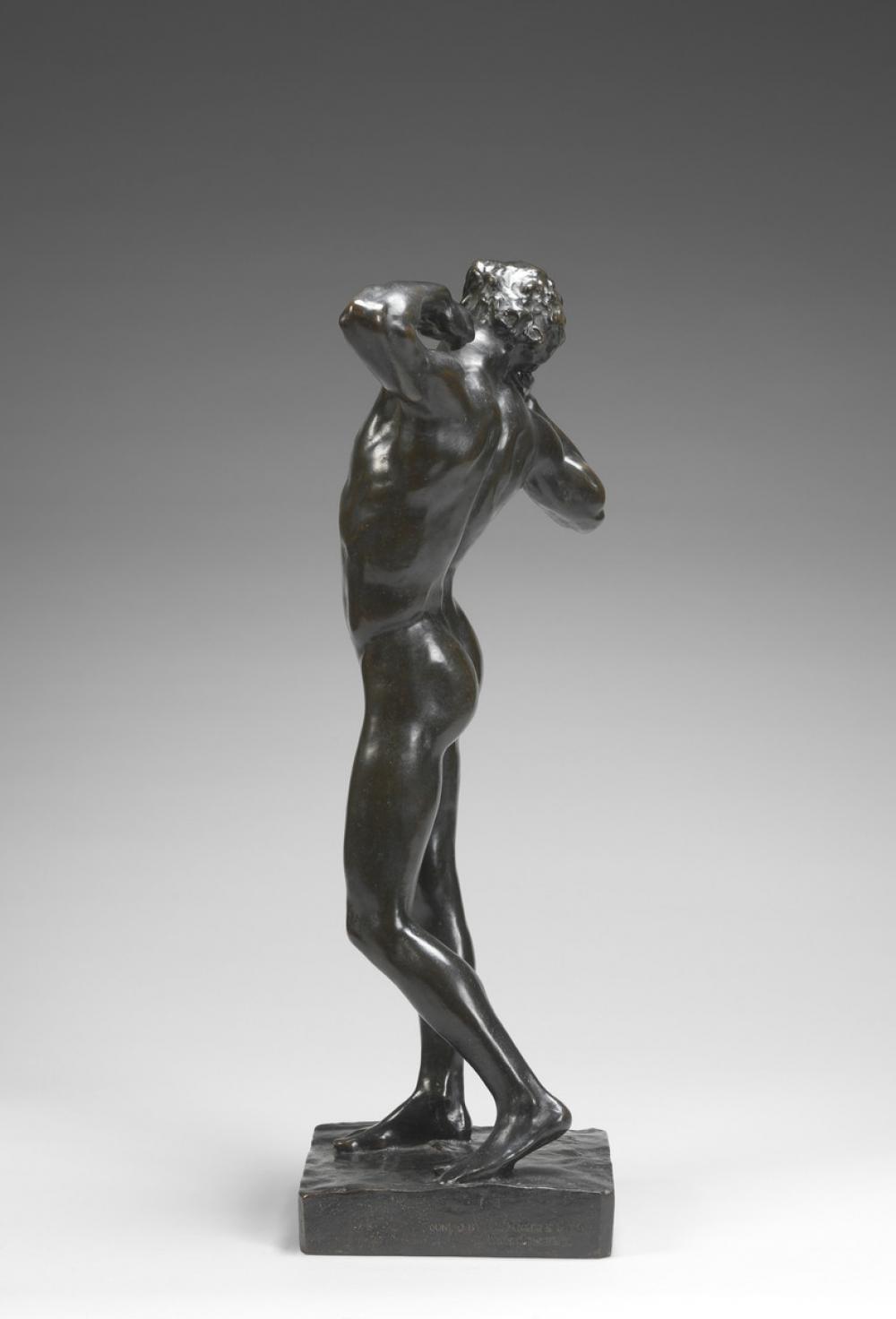 Frederic Leighton, 1st Baron Leighton of Stretton (British, 1830-1896), The Sluggard, 1882 modeled; 1890 cast