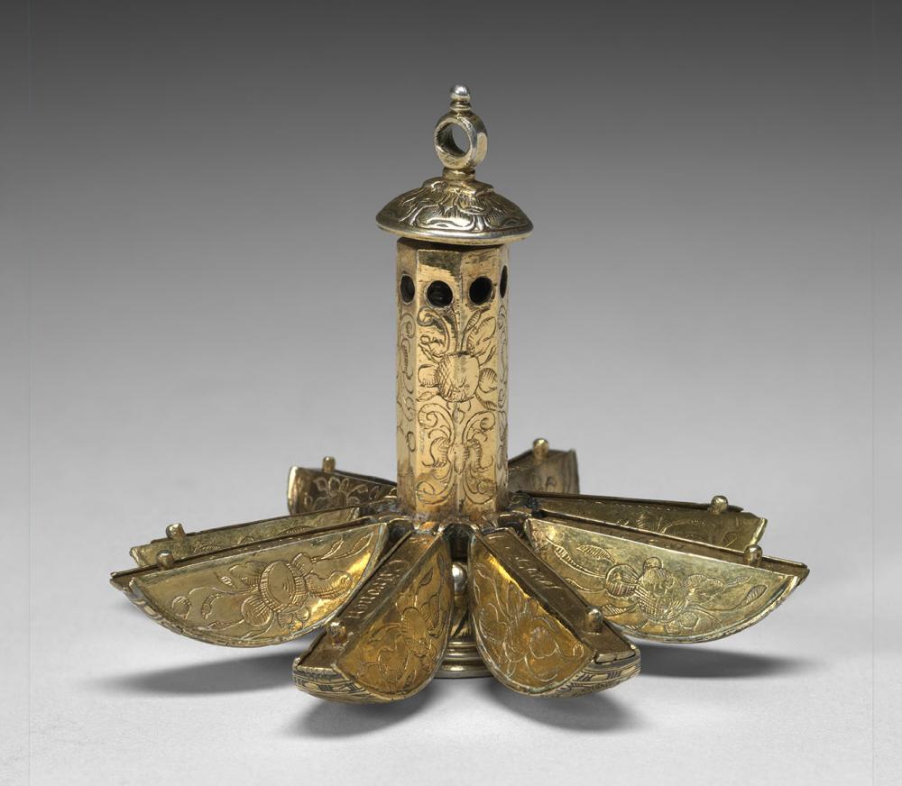 Maker Unknown (German), Pomander, 1580-90 Maker Unknown (German), Pomander, 1580-90