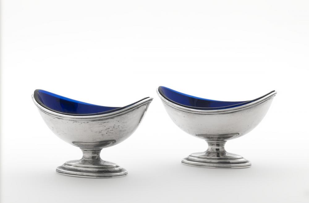 Charles Aldridge (British; English), Salt cellars, 1793 Charles Aldridge (British; English), Salt cellars, 1793