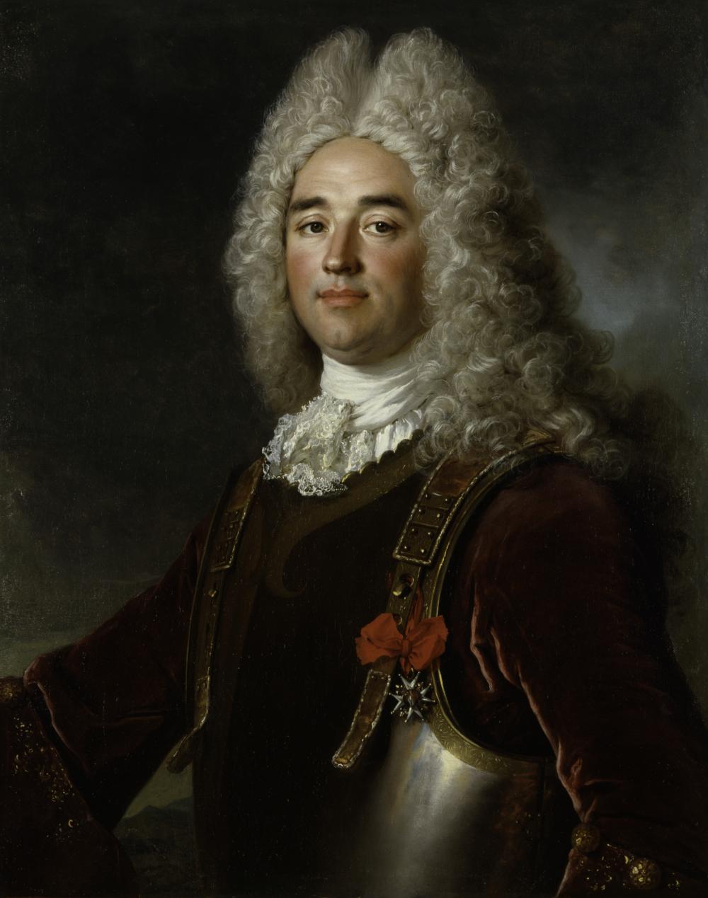 Nicolas de Largillière (French, 1656-1746), Charles Louis Remond, Comte de Hergh, Capitaine de Royal Croate, Chevalier des Ordres du Roy, 1715