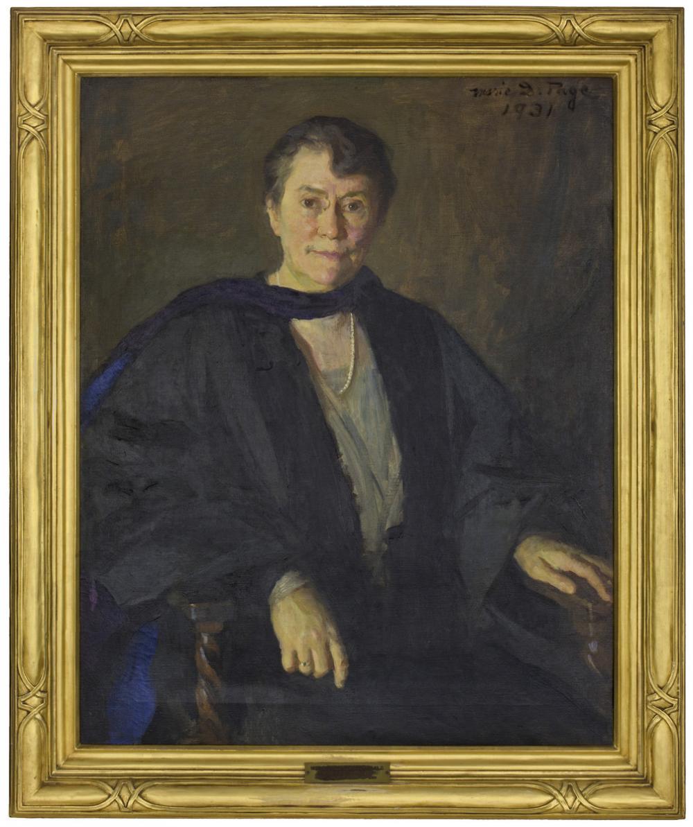 Marie Danforth Page (American, 1869-1940), Mary E. Woolley, 1931