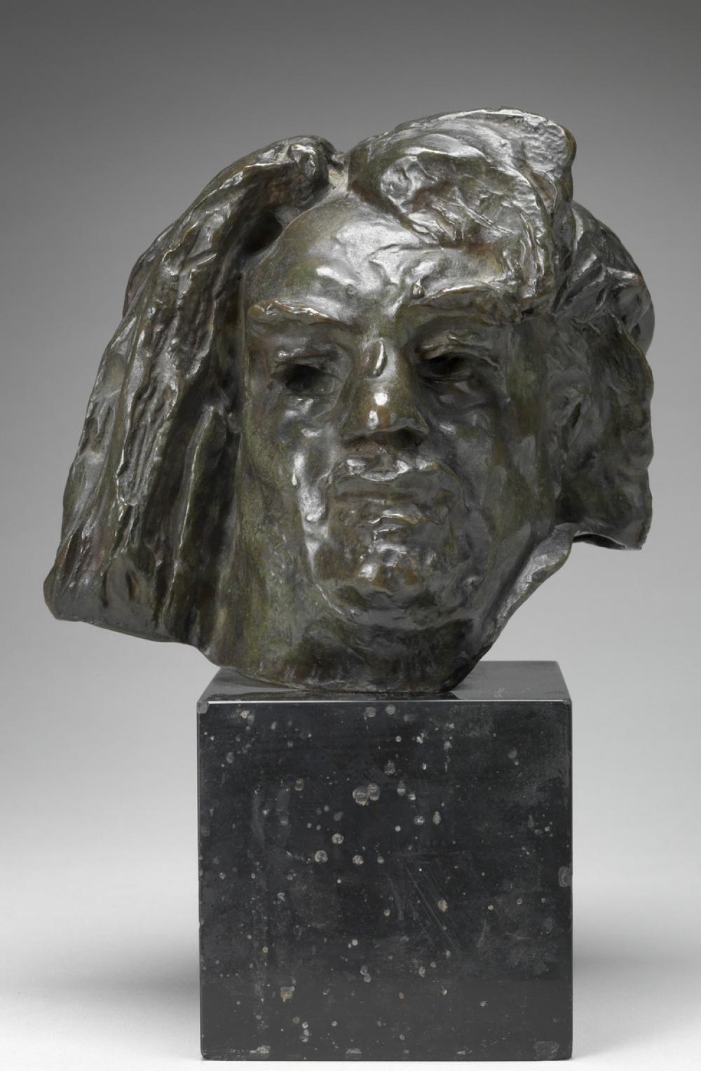 Auguste Rodin (French, 1840-1917), Tête de Balzac [Head of Balzac], 	1897 model; 1955 cast