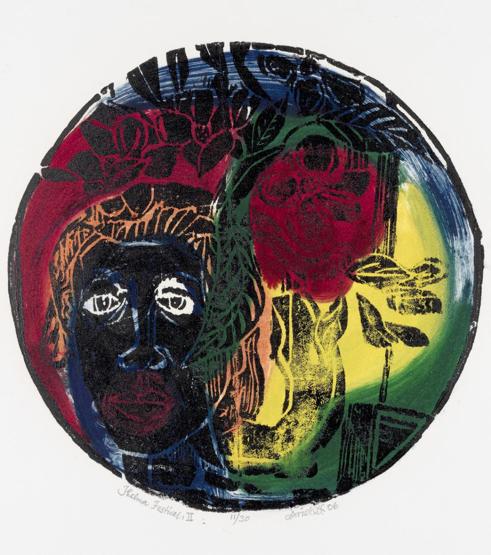David Driskell (American, b. 1931), Thelma Festival II, 2006 David Driskell (American, b. 1931), Thelma Festival II, 2006
