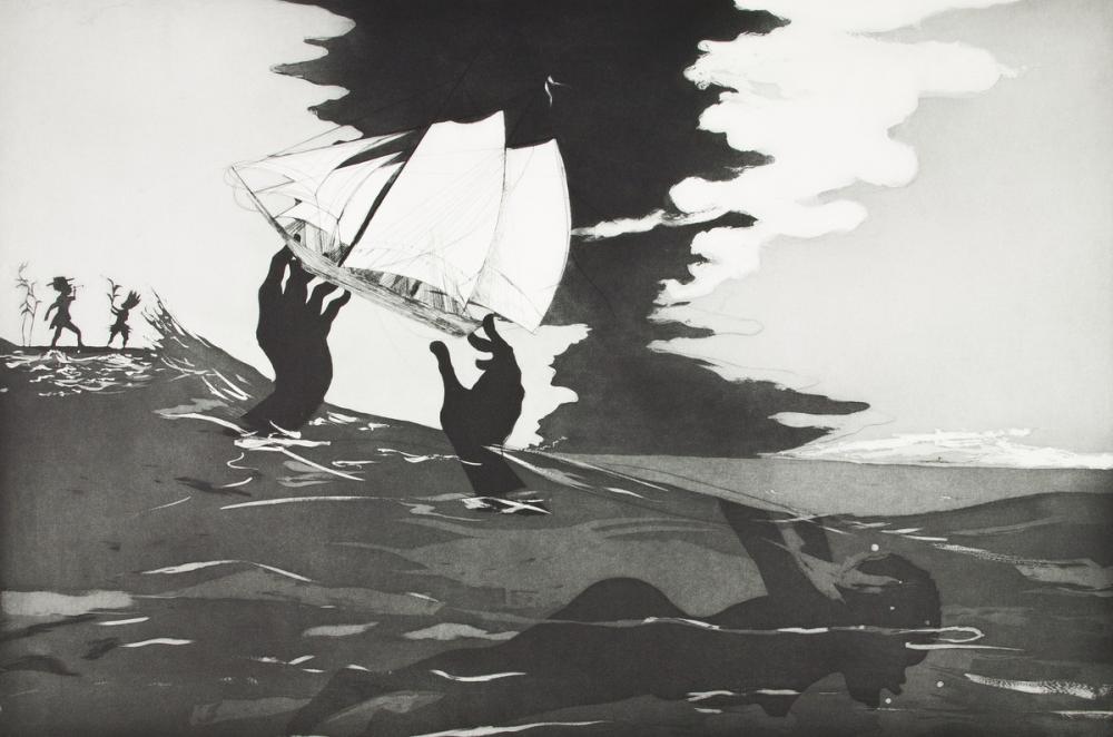 Kara Elizabeth Walker (American, b. 1969), No World, from the series An Unpeopled Land in Uncharted Waters, 2010 Kara Elizabeth Walker (American, b. 1969), No World, from the series An Unpeopled Land in Uncharted Waters, 2010