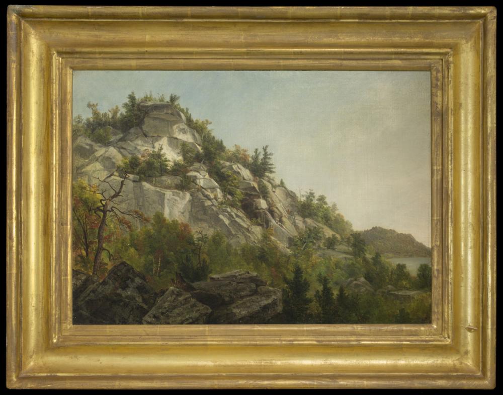 Asher Brown Durand (American, 1796-1886), Promontory with Autumn Foliage, 1854 Asher Brown Durand (American, 1796-1886), Promontory with Autumn Foliage, 1854