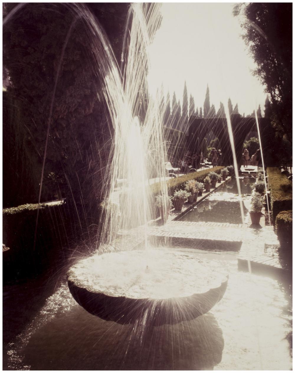 Joel Meyerowitz (American, b. 1946), Fountain, Spain, 1983 Joel Meyerowitz (American, b. 1946), Fountain, Spain, 1983
