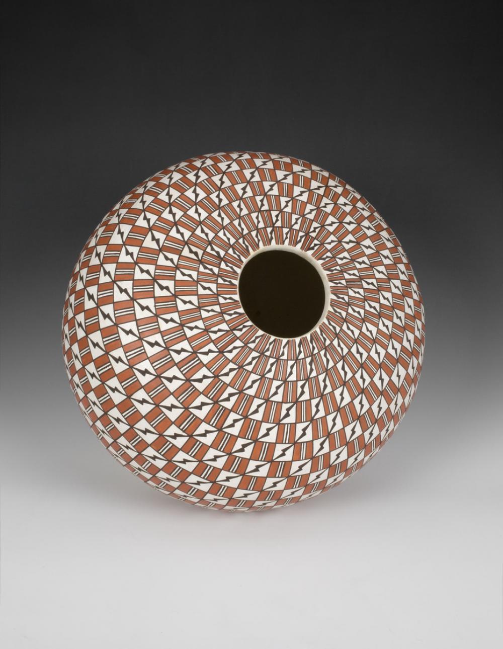 Grace Chino (Acoma Pueblo; American, 1929-1994), Seed pot, last quarter of the 20th century Grace Chino (Acoma Pueblo; American, 1929-1994), Seed pot, last quarter of the 20th century