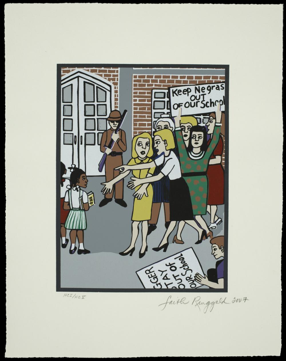 Faith Ringgold (American, b. 1930), Martin Luther King, Jr. Letter from Birmingham City Jail, 2007 Faith Ringgold (American, b. 1930), Martin Luther King, Jr. Letter from Birmingham City Jail, 2007