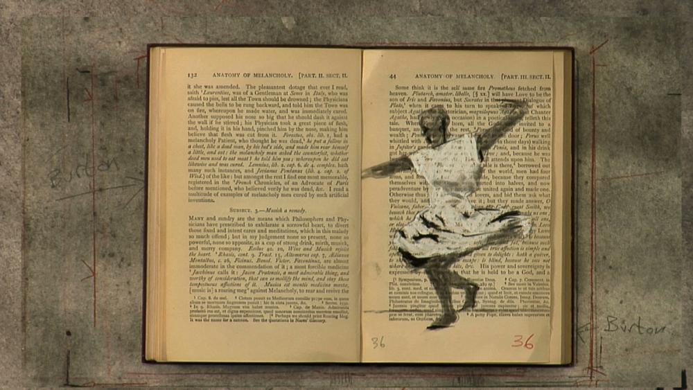 William Kentridge (South African, b. 1955), Tango for Page Turning (detail), 2012-2013 William Kentridge (South African, b. 1955), Tango for Page Turning (detail), 2012-2013