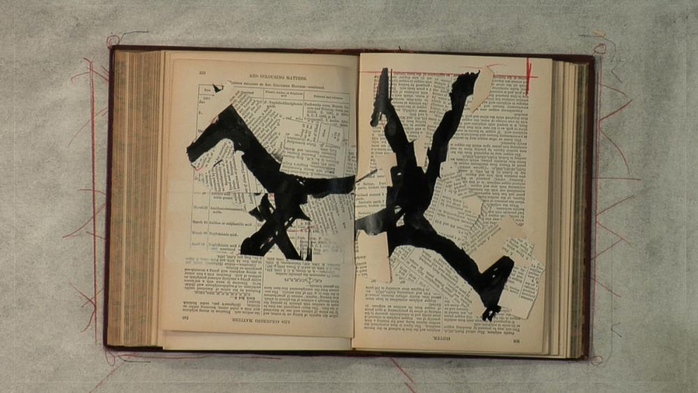 William Kentridge (South African, b. 1955), Tango for Page Turning (detail), 2012-2013 William Kentridge (South African, b. 1955), Tango for Page Turning (detail), 2012-2013