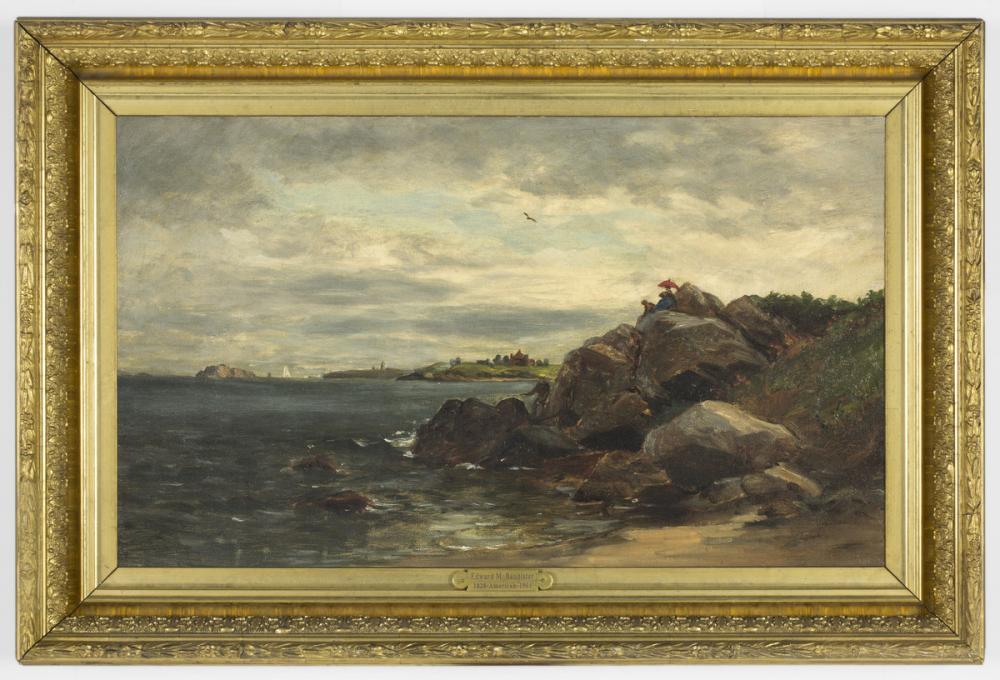 Edward Mitchell Bannister (American, born in Canada, 1828-1901), Untitled [Rhode Island Coastal Scene], ca. 1885-1889