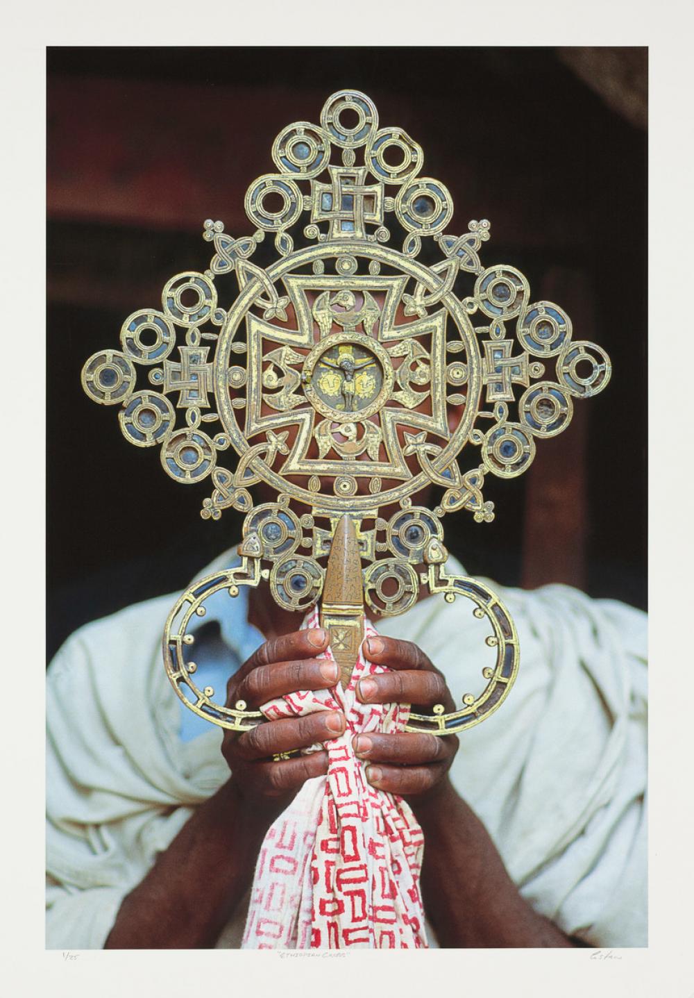 Andargé Asfaw (American, b. Ethiopia 1956), Ethiopian Cross, 2009 Andargé Asfaw (American, b. Ethiopia 1956), Ethiopian Cross, 2009