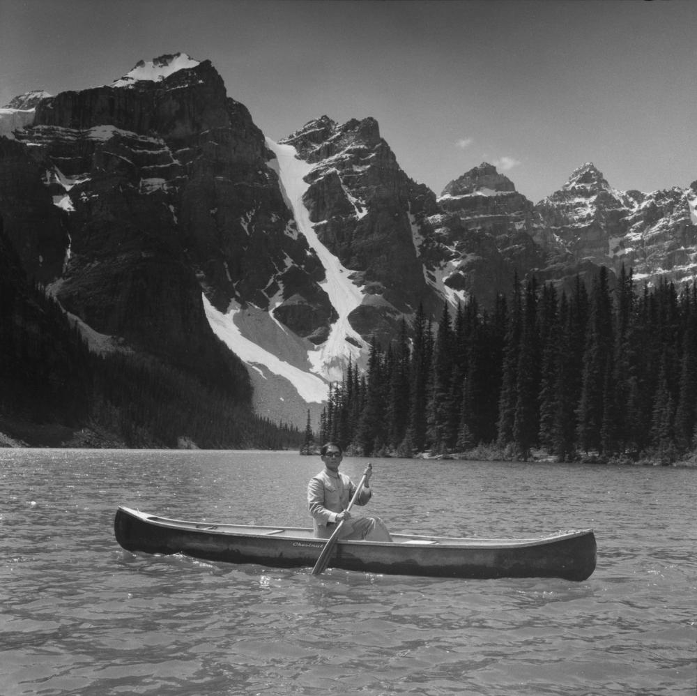 Tseng Kwong Chi (American, born China, 1950-1990), Lake Moraine, Northwest Territories, Canada, 1968 (printed in 2008) Tseng Kwong Chi (American, born China, 1950-1990), Lake Moraine, Northwest Territories, Canada, 1968 (printed in 2008)