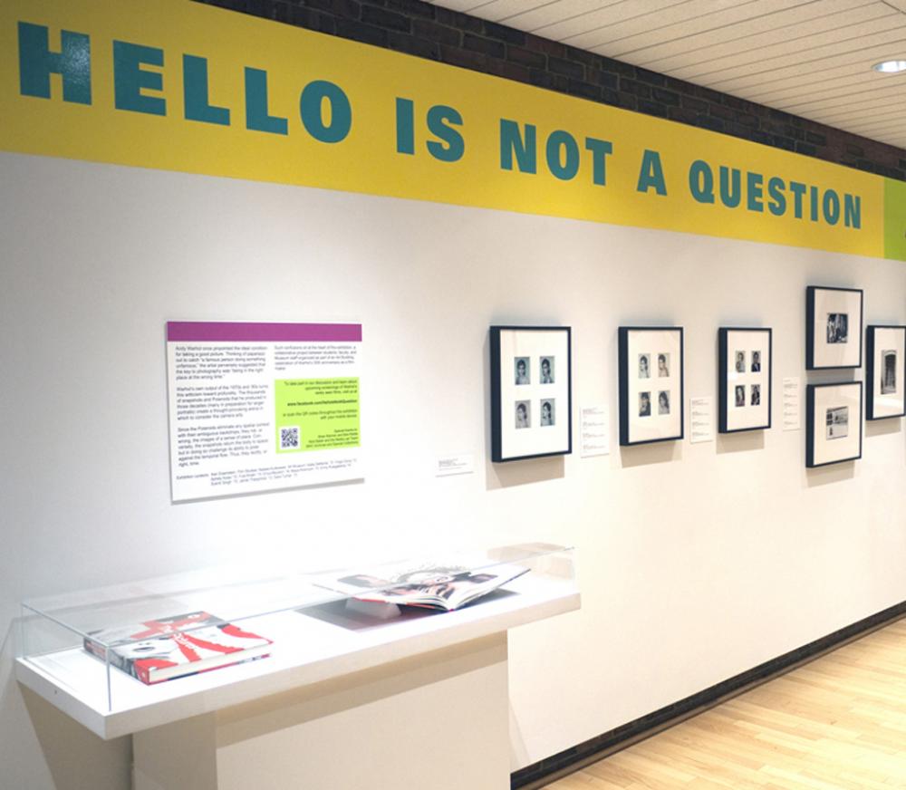 Hello is Not a Question installation view Hello is Not a Question installation view
