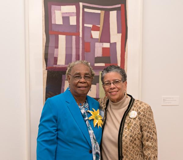 Mary Lee Bendolph and Dr. Alvia J. Wardlaw Mary Lee Bendolph and Dr. Alvia J. Wardlaw